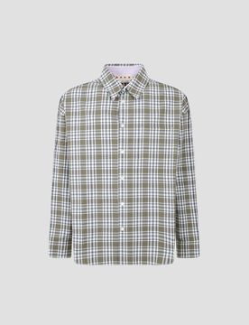 MARNI Cotton Woven Mini Shirt