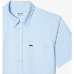 Camisa de hombre oxford regular fit de manga corta