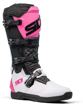 Stivali Moto Off-Road X POWER SC Bianco Nero Rosa taglia 46 - SIDI - FashionsVida