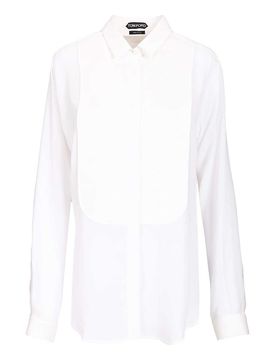 Tom Ford Camicia da smoking in seta