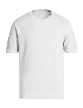 Pullover Hombre Gris perla 3XL,M,S Hombre - 120% Lino - FashionsVida