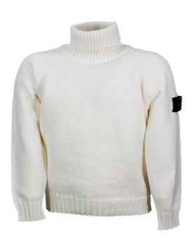 Stone Island Junior Maglione Crema