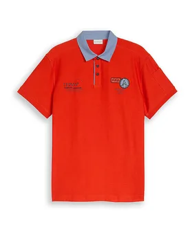 Tom Tailor Polo rouge S - Tom tailor - FashionsVida