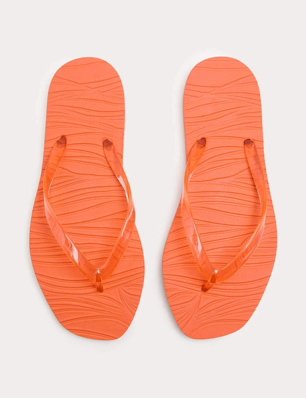 M&S Flat Flip Flops Orange female - M&S - FashionsVida