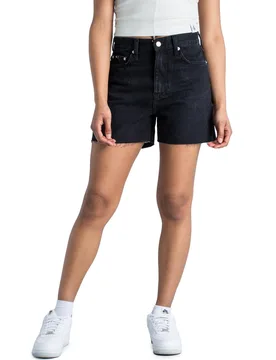 Mom Shorts Denim Black 29 Damen - Calvin Klein - FashionsVida