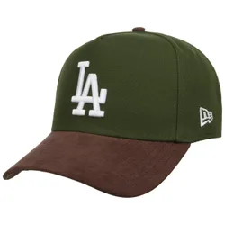 E-Frame Suede Visor Dodgers Cap by - brown-olive - Herren - Size: One Size