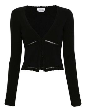 Blumarine Cardigan In Maglia