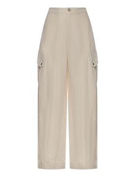 Pinko Pantaloni fluidi in cotone