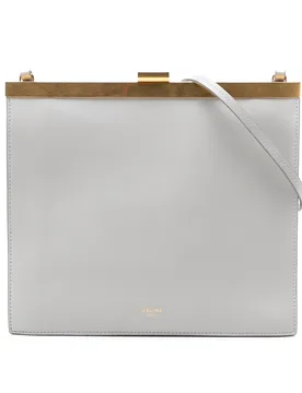 Mini Leather Clasp Crossbody - Celine - FashionsVida