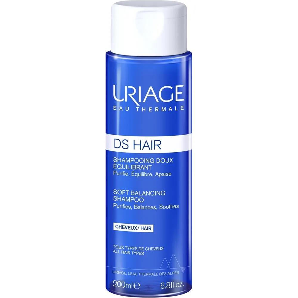 Hair Champú Suave Regulador HS 200 ml - Uriage - FashionsVida