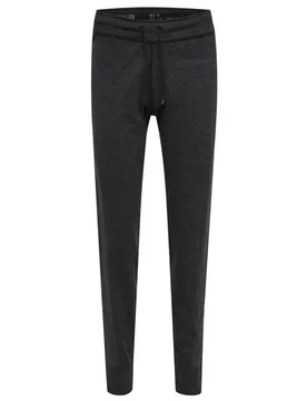 Pantalon De Survêtement Hana Tapered Seamless Black Melange XS - Hummel - FashionsVida