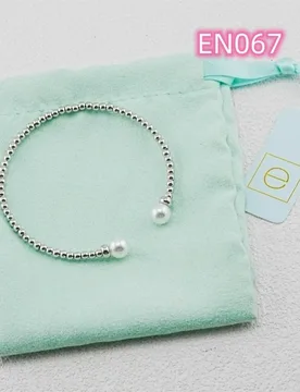 YEEVAA Classic 2mm Bead Cuff Bracelet Bangle with Pearl, Fashion Jewelry Gift for Women Daily Layering - Aliexpress - FashionsVida