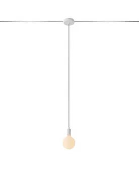 Cables Suspension Luminaire Spider 3 Falls With Light Bulb White One Size - Creative - FashionsVida