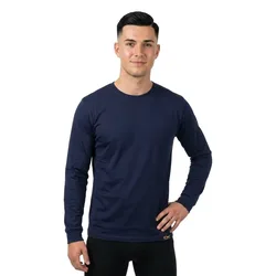 T-shirt à Manches Longues Renga 30 Unités Deep Blue S