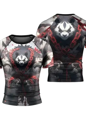 Y2K Compression Shirt Men Fitness Gym Animal Sport Running T-Shirt Tops Tee Quick Dry Short Sleeve T-Shirt For Men Clothing 2025 - Aliexpress - FashionsVida
