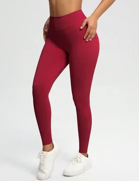 Leggings de yoga sin costuras Impact para mujer, ajustados con control de abdomen, no transparentes y a prueba de sentadillas, para entrenamiento fitn - Shein - FashionsVida