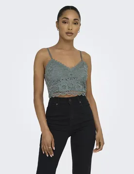 XL ONLHONEY STRAP TOP JRS female