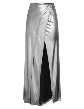 Maxi-Rock Damen Silber S,XS Damen