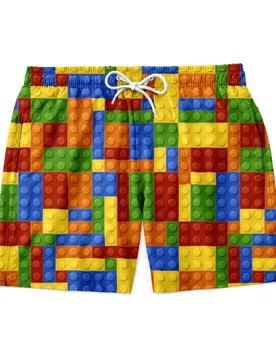 D Geometric Print men's Casual Shorts Tropical Summer Style Fashion shorts, quick-drying And Comfortable close-fitting - Aliexpress - FashionsVida