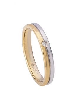 Fede Nuziale Collezione Una Scelta d'Amore 3315DBG