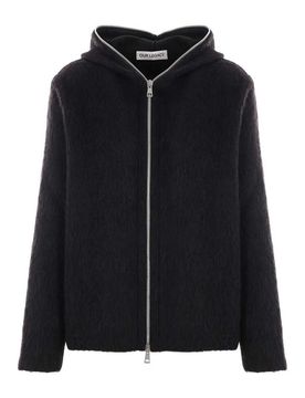 Cappuccio con zip completo