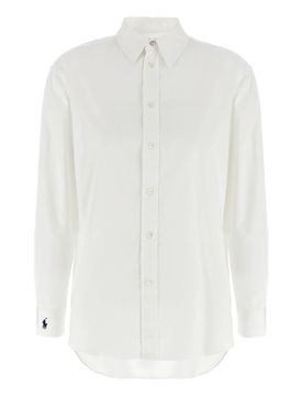 Camicia dei polsini ricamati