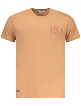 Herren Kurzarm-T-Shirt Braun ICE25MTS02_MAINDIAN