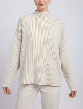 Sinsay - Maglione a lupetto - beige