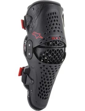Ginocchiere Moto Cross Enduro SX-1 V2 KNEE Nero taglia 2XL - Alpinestars - FashionsVida