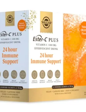 Scatola Di Stick Monodose Ester-c Plus Effervescent Arancia 10.6g 21 Unità