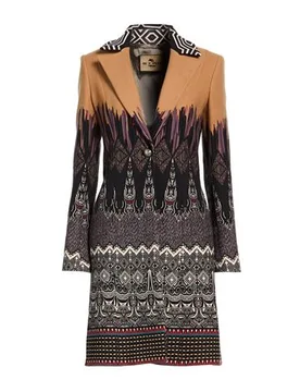 Etro Abrigo Mujer Camel 38 Mujer - ETRO - FashionsVida