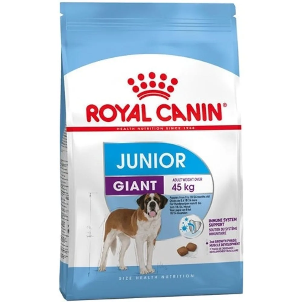 Pienso para perros junior gigantes 15 kg - Royal Canin - FashionsVida
