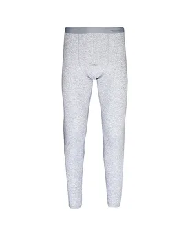 Lange Unterhose light grey melange hellgrau M herren - Mey - FashionsVida