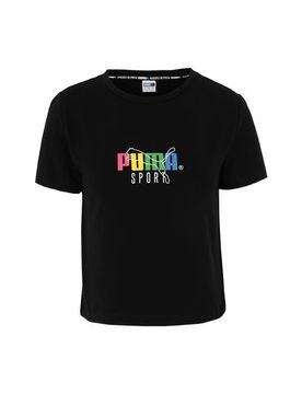 Puma Camiseta Mujer Negro S Mujer