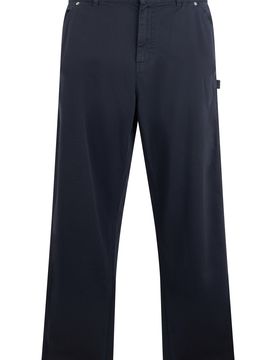 Classic Fit Gabardine Trousers