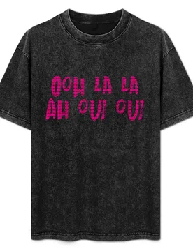 OOH LA LA, AH OUI OUI | RTJ T-Shirt Fashion Casual Short Sleeve Top - Aliexpress - FashionsVida