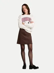 Sweatshirt mit Snoopy-Design Beige L