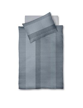 Satin Bettwäsche MODERN CLASSIC 70x90cm / 140x200cm Urban Graphite gris