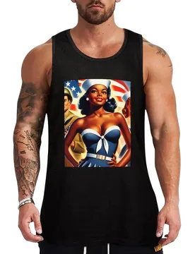 Vintage Sailor Pin-up Tank Top Performance Athletic Tank Top Workout Running Shirt - Aliexpress - FashionsVida
