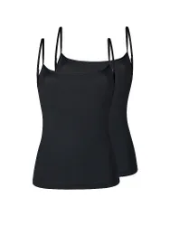 Top - Camiseta interior paquete de 2 ADVANTAGE COTTON STRETCH negro negro 42