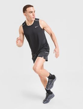 Mens Miler Canotta - Nero, nero nero Uomo taglia XXL