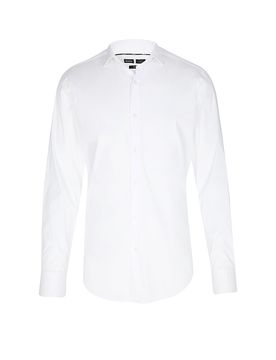 Camisa Slim Fit P-HANK blanco 42