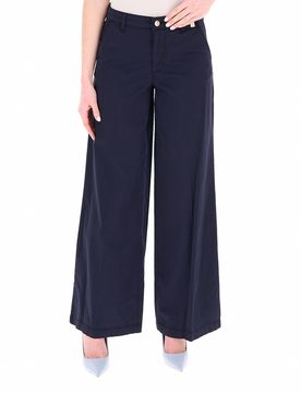Pantalone wide leg BLU NAVY 28