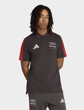 Mens Polo Dna Team Audi Revolut F1 - Nero, nero nero Uomo taglia 2XL