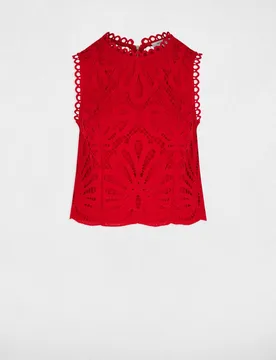 Top de mujer con efecto calado - Morgan - FashionsVida