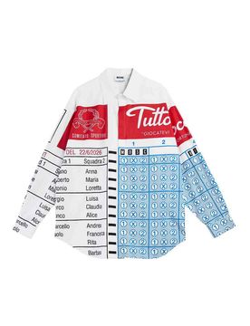Moschino Camicia Schedina