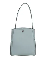 Schultertasche Damen Himmelblau -- Damen