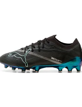 Chaussures De Football Ultra Nitro 7 Ultimate Ag Black / Intense Mint EU 42 unisex - Puma - FashionsVida
