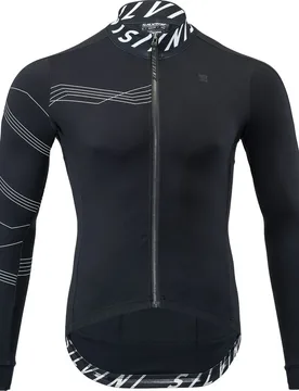 Maglia A Maniche Lunghe Varano Black / White - SILVINI - FashionsVida