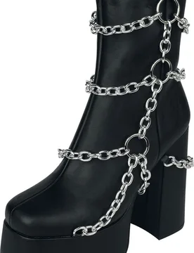 Gothic Stiefel - Spectral Shackles of a Lamented Soul - EU36 bis EU40 - für Damen - Größe EU36 - schwarz - Frauen - female - koi - FashionsVida
